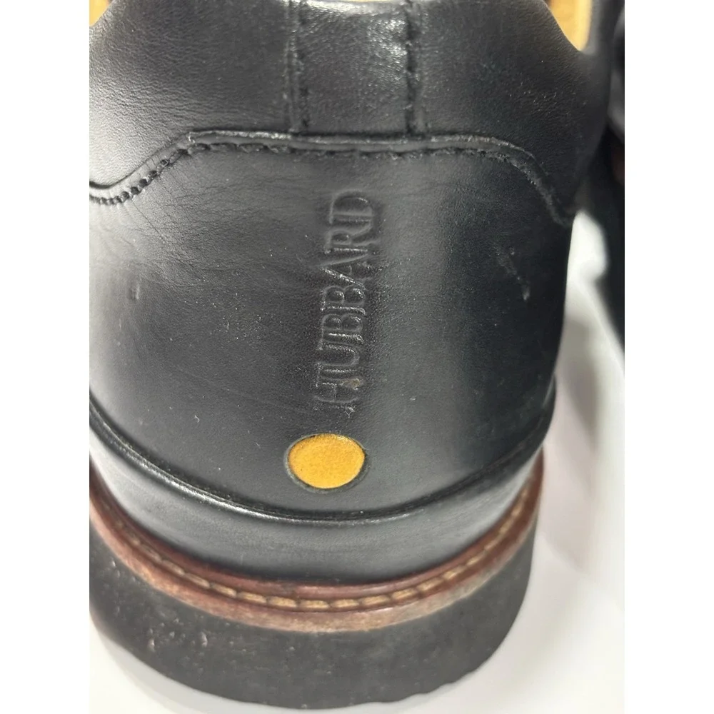 Samuel Hubbard Men's Sz11 DressFast Dress Sneaker Black Leather EU 44.5 Org $295